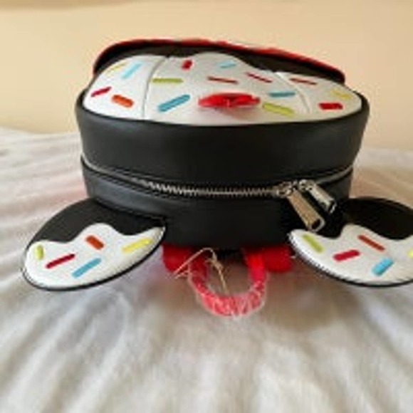 Loungefly Mickey Mouse Ears Sprinkle Cupcake Mini Backpack main image 4